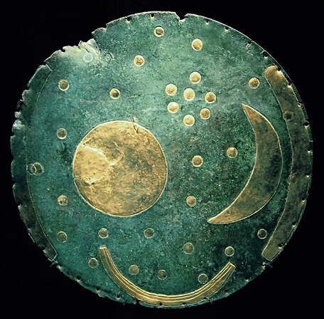 Nebra Sky Disc Germany 1600s BCE