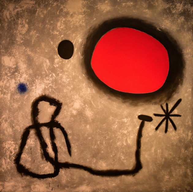 Painting by Miro 1953